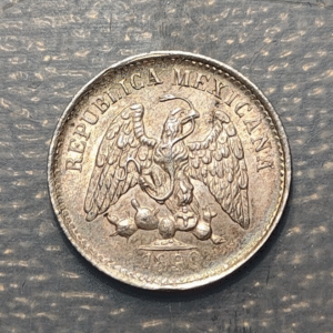MEXICO CULIACAN 5 CENTAVOS 1890 SC UNC