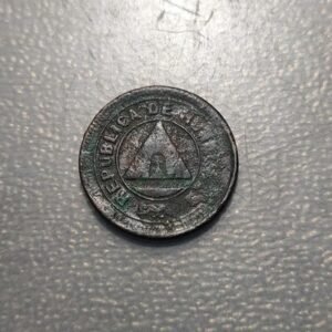 HONDURAS 1 CENTAVO 1900 BC ESCASA
