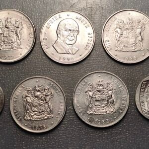 SUDAFRICA SOUTHAFRICA LOTE DE 7 MONEDAS