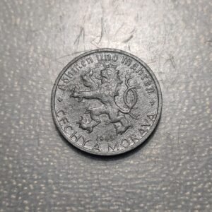 CHECOSLOVAQUIA CZECHOSLOVAKIA BOHEMIA & MORAVIA 50 HALIEROV 50 HELLER 1943 E