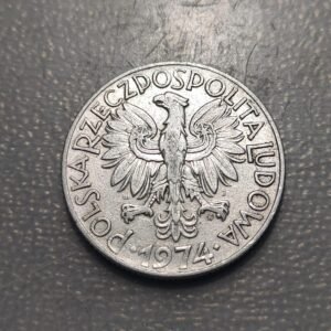 POLONIA POLAND 5 ZLOTYCH 1974