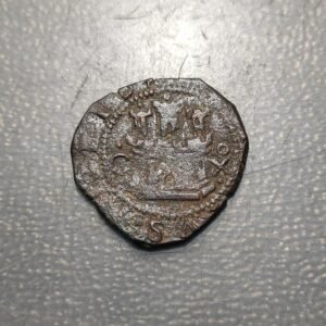 ESPAÑA CUENCA FELIPE II 2 MARAVEDIS 1577-1582