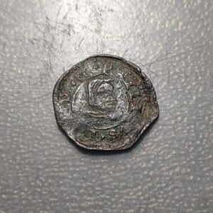 ESPAÑA SEVILLA FELIPE IV 8 MARAVEDIS 1664 R PROBABLE FALSA DE EPOCA