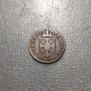 MANTOVA AUSTRIA FRANZ I (II) 1/2 SOLDO 1793 ESCASA