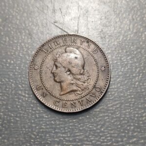 ARGENTINA 1 CENTAVO 1895 MBC