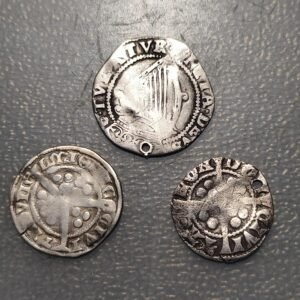 GRAN BRETAÑA INGLATERRA IRLANDA LOTE DE 3 MONEDAS