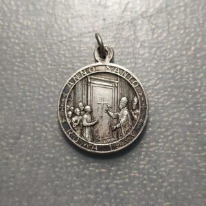 MEDALLA RELIGIOSA ROMA 1933 AÑO SANTO PUERTA SANTA SAN PEDRO PLATA