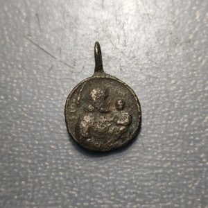 MEDALLA RELIGIOSA ANTIGUA SAN JOSE CON NIÑO