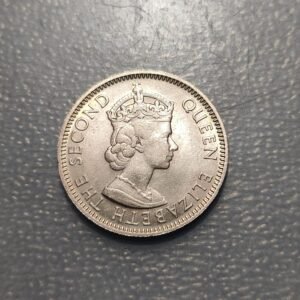 BRITISH HONDURAS 25 CENTS 1962 SC UNC
