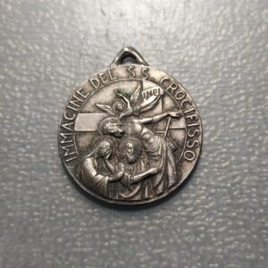 MEDALLA RELIGIOSA ITALIA PISA DESCENDIMIENTO PARROQUIA DE VICOPISANO