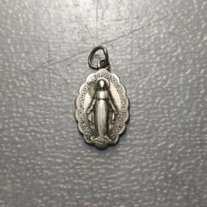 MEDALLA RELIGIOSA INMACULADA CONCEPCION ANAGRAMA SAGRADO CORAZON JESUS Y MARIA