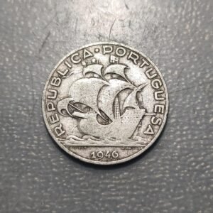 PORTUGAL 5 ESCUDOS 1946 FECHA ESCASA MBC-