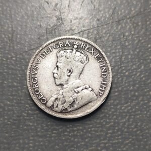 CHIPRE CYPRUS GEORGE V 9 PIASTRES 1921 MBC-