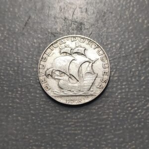 PORTUGAL 2,5 ESCUDOS 1948 FECHA ESCASA MBC