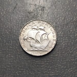 PORTUGAL 2,5 ESCUDOS 1943 SC UNC