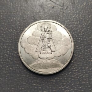 MEDALLA RELIGIOSA VALENCIA 2000 VIRGEN DE LOS DESAMPARADOS PLATA