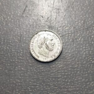 PAISES BAJOS NETHERLANDS HOLANDA 10 CENTS 1878 MBC