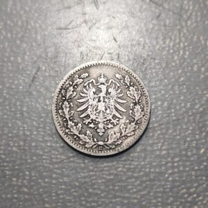 ALEMANIA GERMANY 50 PFENNIG 1878 E MBC- ESCASA SCARCE