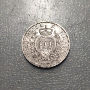 SAN MARINO 1 LIRA 1898 R EBC