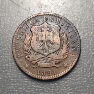 REPUBLICA DOMINICANA 10 CENTAVOS 1891