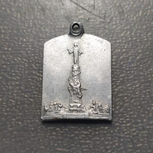 MEDALLA RELIGIOSA GETAFE N.S. DE LOS ANGELES MONUMENTO CERRO DE LOS ANGELES ALUM