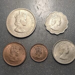 MAURITIUS MAURICIO LOTE 5 MONEDAS EBC/EBC+