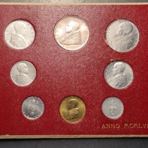 VATICANO PIO XII SERIE ANUAL OFICIAL 1958