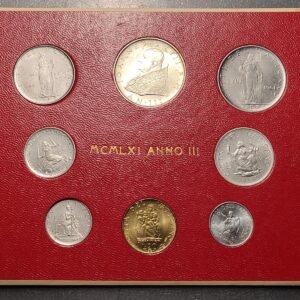 VATICANO JUAN XXIII SERIE ANUAL OFICIAL 1961 (ANNO III)