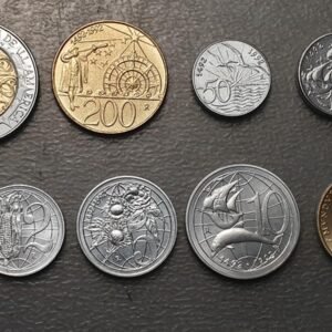 SAN MARINO 1992 SERIE ANUAL MONEDAS 1+2+5+10+20+50+100+200+500 LIRE SC UNC