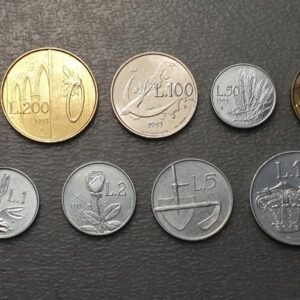 SAN MARINO 1993 SERIE ANUAL MONEDAS 1+2+5+10+20+50+100+200+500 LIRE SC UNC