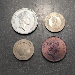 GIBRALTAR LOTE 4 MONEDAS EBC+