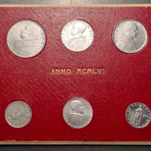 VATICANO PIO XII SERIE FECHAS MIXTAS 1953-1956