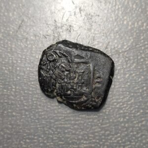 ESPAÑA FELIPE IV RESELLO VIII MARAVEDIS 1641 GRANADA SOBRE 8 MR