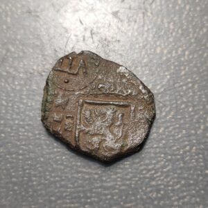 ESPAÑA FELIPE IV RESELLO VIII MARAVEDIS 1641 SOBRE 8 MR MADRID