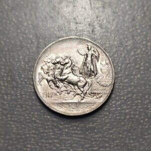 ITALIA 1 LIRA 1917 R SC UNC