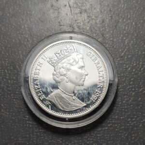 GIBRALTAR 14 ECUS 10 POUNDS 1991 SC UNC