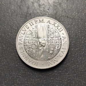 VATICANO JUAN PABLO II 1000 LIRE 1000 LIRAS 2000 SC UNC