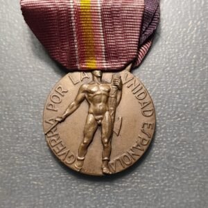 GUERRA CIVIL MEDALLA ITALIANA GUERRA POR LA UNIDAD DE ESPAÑA