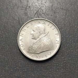 VATICANO JUAN XXIII 500 LIRE 500 LIRAS 1962 AÑO IV SC UNC