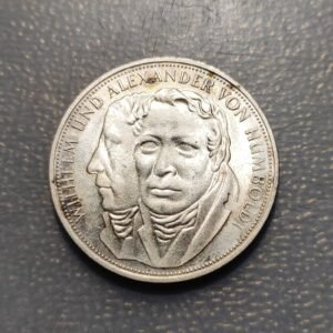 ALEMANIA GERMANY 5 MARK 5 MARCOS 1967 F SC-/SC