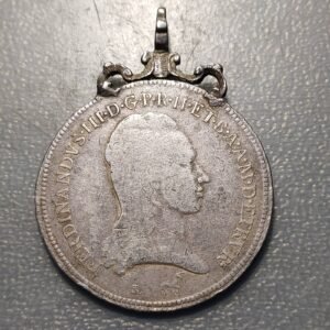 ITALIA TOSCANA FERDINANDO III 1 FRANCESCONE 1799 COLGADA MONTADA