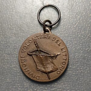 ITALIA MEDALLA GUERRA CIVIL 1937 1938 DIVISION VOLUNTARIOS DEL LITTORIO