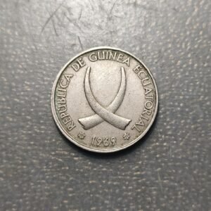 GUINEA ECUATORIAL 5 PESETAS 1969 MBC