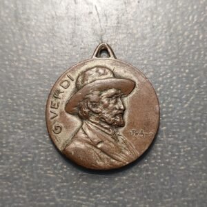 ITALIA MUSICA MEDALLA GIUSEPPE VERDI