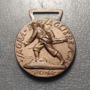 ITALIA ROMA MEDALLA 1932 BERSAGLIERI INAUGURACION MONUMENTO Y NUEVA SEDE MUSEO H