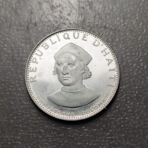 HAITI 25 GOURDES 1973 COLON