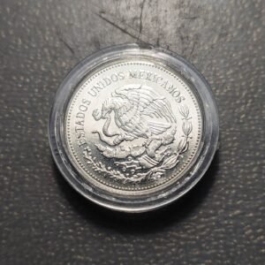 MEXICO 25 PESOS 1985 MUNDIAL FUTBOL WORLD CUP 1986 SC UNC