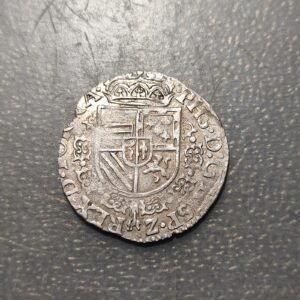 IMPERIO ESPAÑOL PAISES BAJOS TOURNAI FELIPE II 1/20 FILIPSDAALDER 1588 MBC