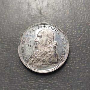 MEDALLA RELIGIOSA VATICANO PAPA JUAN XXIII 1962 CONCILIO VATICANO II PLATA