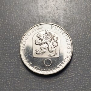 CZEKOSLOVAKIA CHECOSLOVAQUIA 10 KORUN 1968 PROOF EBC